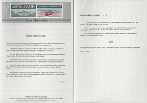 AML/Protech press release July 1989