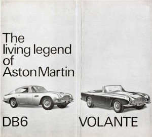 Sales material for the DB6 Saloon and Volante