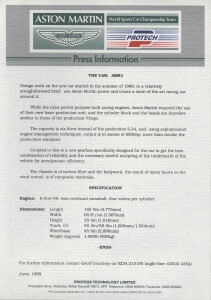 AML/Protech press release, June 1989