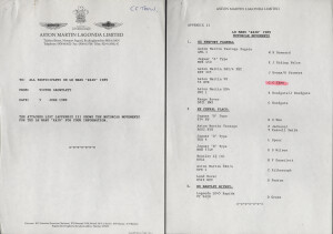 Le Mans 'Raid' event information, 1989