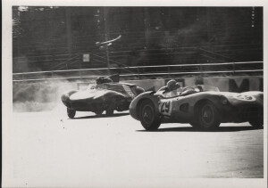 Photograph of a DBR1 at St John Horsfall Meeting 1966 Photograph of a DBR1 at St John Horsfall Meeting 1966