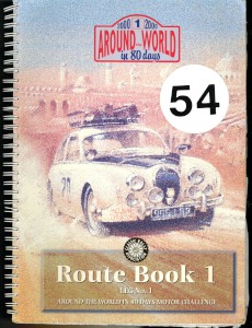 2000 'Around the World in 80 days' Route Book 1
