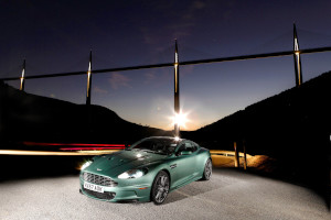 Photo CD with Aston Martin logo featuring DBS press and event images