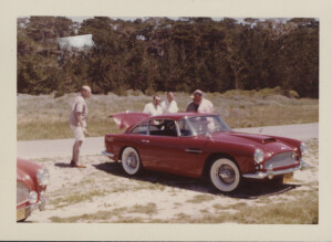 Photograph of a DB4, AMOC event USA 1960s