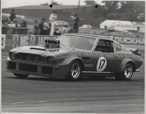 Photograph of early testing of RHAM/1