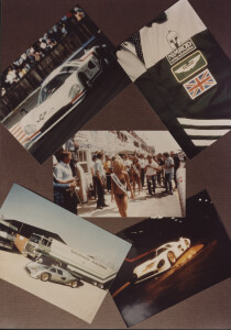 Marketing photograph collage for Nimrod Racing Automobiles