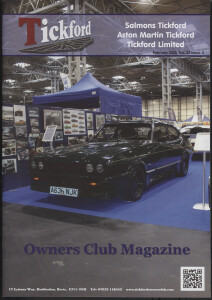 Tickford Owners Club Magazine, February 2020, Vol 22, Issue 4