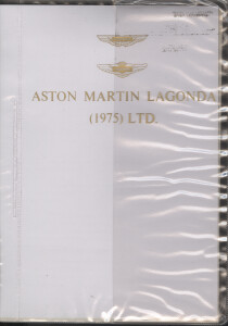 Press Pack folder for the V8 Vantage, 1977