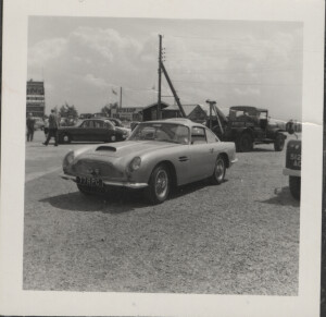 Photograph of a DB4 GT, St John Horsfall Meeting 1961 