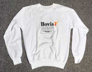 Bovis Racing Team Sweater, with Aston Martin and Bovis racing logo
