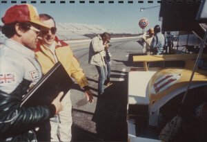 Photograph at Daytona 24 hours race, 1983