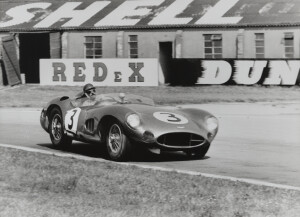 Photograph of DBR1/4 at Goodwood TT 1959