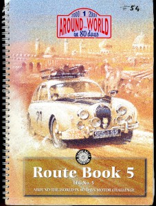 2000 'Around the World in 80 days' Route Book 5
