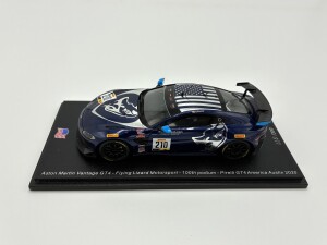 1:43 Scale Model of an Aston Martin Vantage GT4, America Austin 2020