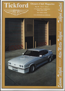 Tickford Owners Club Magazine, May 2008, Volume 11, Issue 1