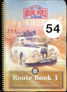 2000 'Around the World in 80 days' Route Book 3
