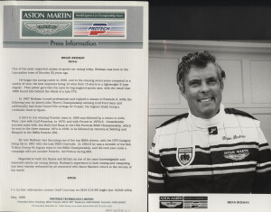 Biography of Brian Redman, Driver of AMR1, 1989