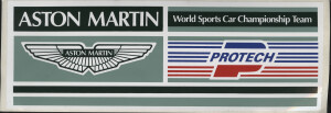 World Sports Car Championship team sticker