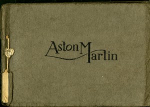 Brochure for 'The Aston-Martin Car', produced by Bamford and Martin in 1924