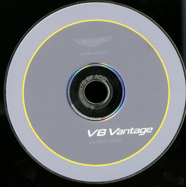 image AMHT-2017-290-012 - DVD - V8 Vantage - Launch Video of the Aston Martin V8 Vantage