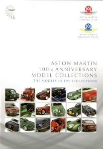 Booklet to accompany the 2013 Aston Martin Centenary Model Collection