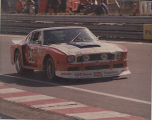 Photograph of RHAM/1 at Le Mans 1977.  