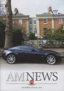 'AM News' magazine, October 2018, no. 819
