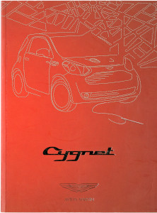 Brochure for the Aston Martin Cygnet, 2011 in Japanese
